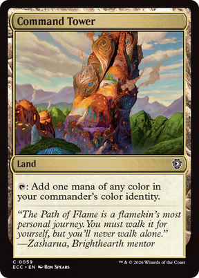 Magic: The Gathering - Command Tower - Lorwyn Eclipsed Commander