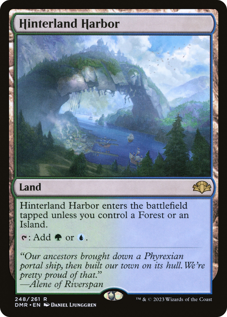 Magic: The Gathering - Hinterland Harbor - Dominaria Remastered