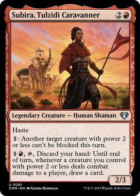 Magic: The Gathering - Subira, Tulzidi Caravanner - Commander Masters