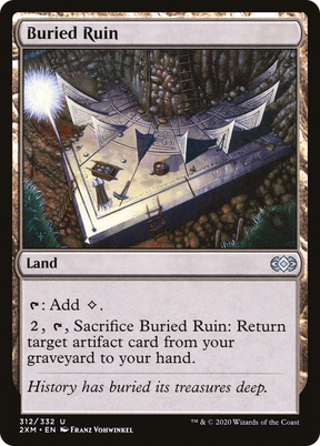 Magic: The Gathering - Buried Ruin Foil - Double Masters