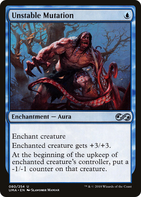 Magic: The Gathering - Unstable Mutation Foil - Ultimate Masters