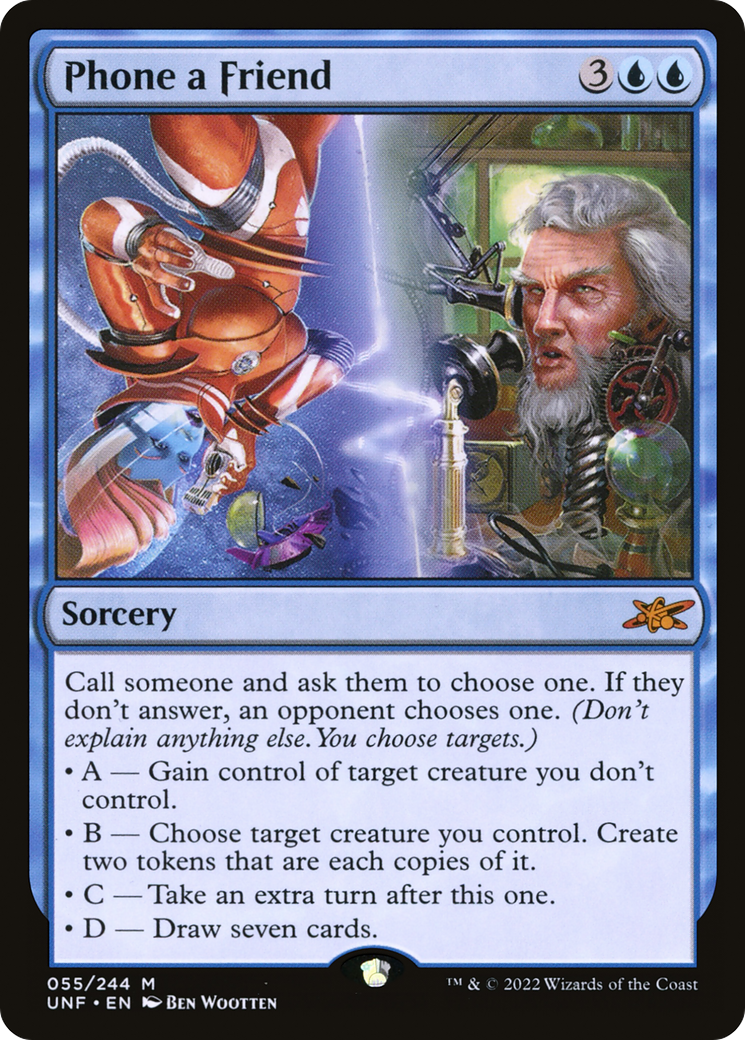Magic: The Gathering - Phone a Friend - Unfinity