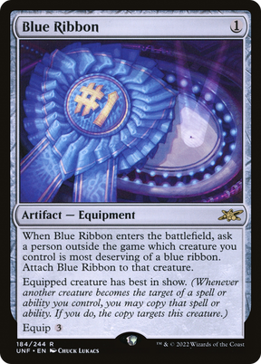 Magic: The Gathering - Blue Ribbon - Unfinity