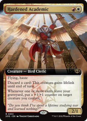 Magic: The Gathering - Hardened Academic - Secrets of Strixhaven