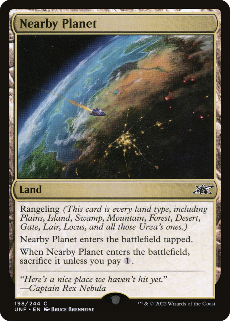Magic: The Gathering - Nearby Planet - Unfinity