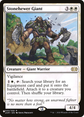 Magic: The Gathering - Stonehewer Giant - The List