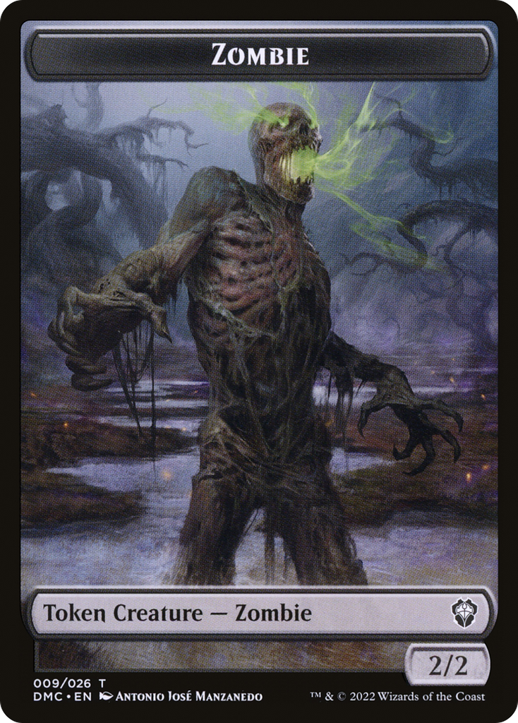 Magic: The Gathering - Zombie Token - Dominaria United Tokens