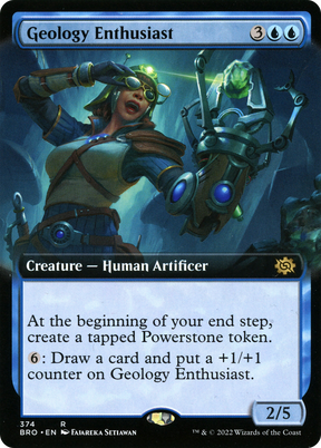 Magic: The Gathering - Geology Enthusiast Foil - The Brothers' War