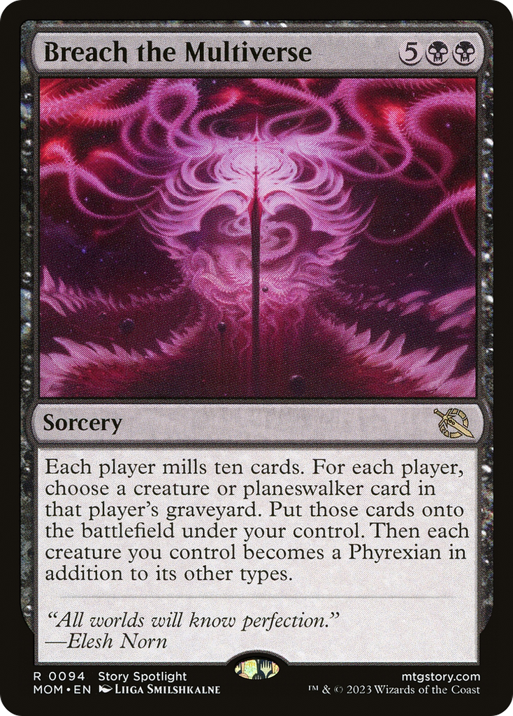 Magic: The Gathering - Breach the Multiverse Foil - March of the Machine