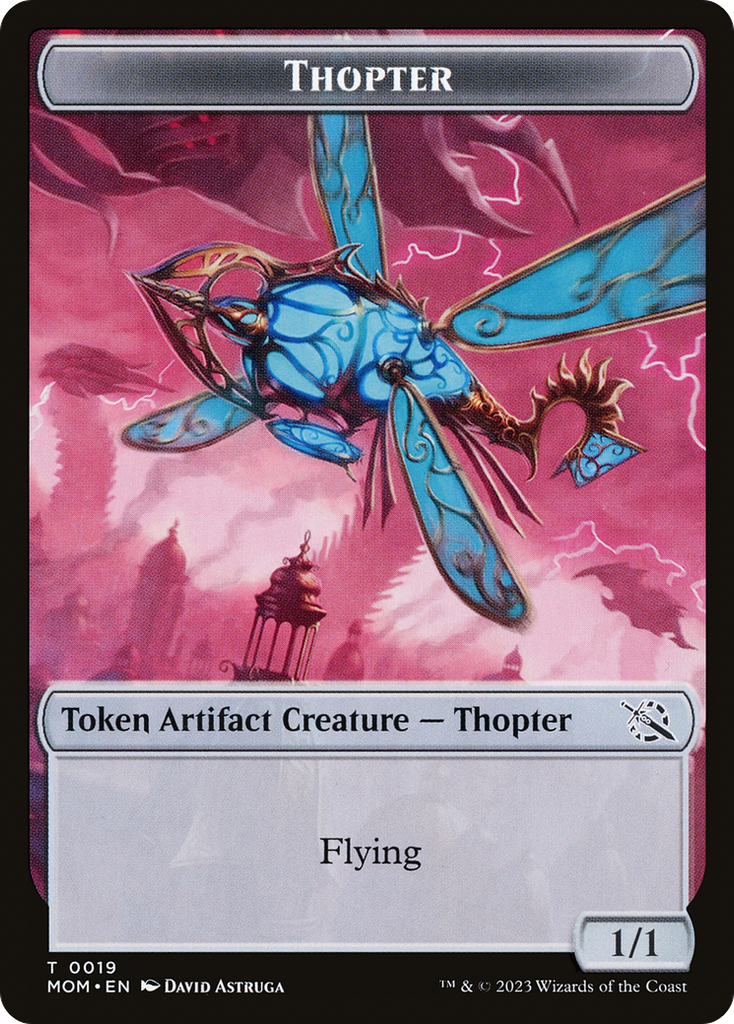 Magic: The Gathering - Thopter Token - March of the Machine Tokens
