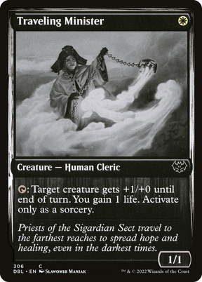 Magic: The Gathering - Traveling Minister Foil - Innistrad: Double Feature