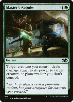 Magic: The Gathering - Master's Rebuke - Jumpstart 2022