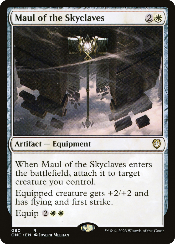 Magic: The Gathering - Maul of the Skyclaves - Phyrexia: All Will Be One Commander