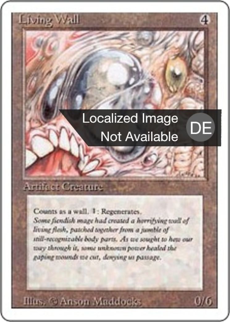 Magic: The Gathering - Lebende Mauer - Revised Edition