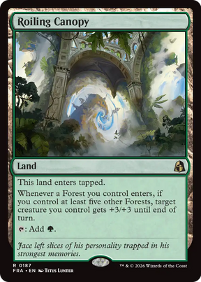 Magic: The Gathering - Roiling Canopy - Reality Fracture