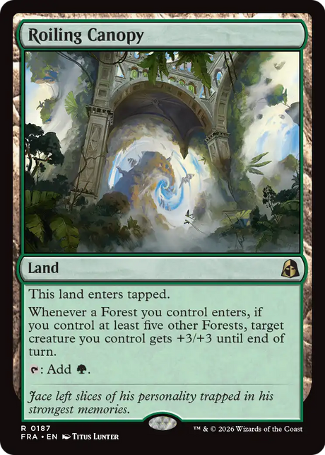 Magic: The Gathering - Roiling Canopy - Reality Fracture