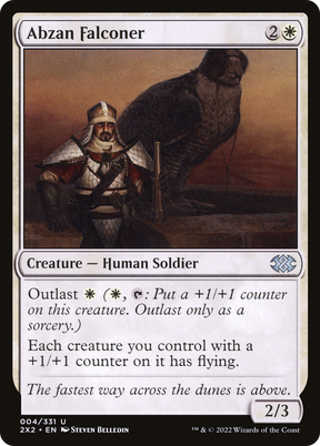Magic: The Gathering - Abzan Falconer Foil - Double Masters 2022