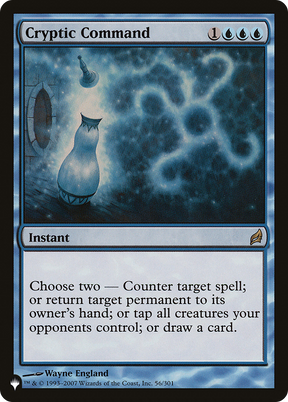 Magic: The Gathering - Cryptic Command - The List
