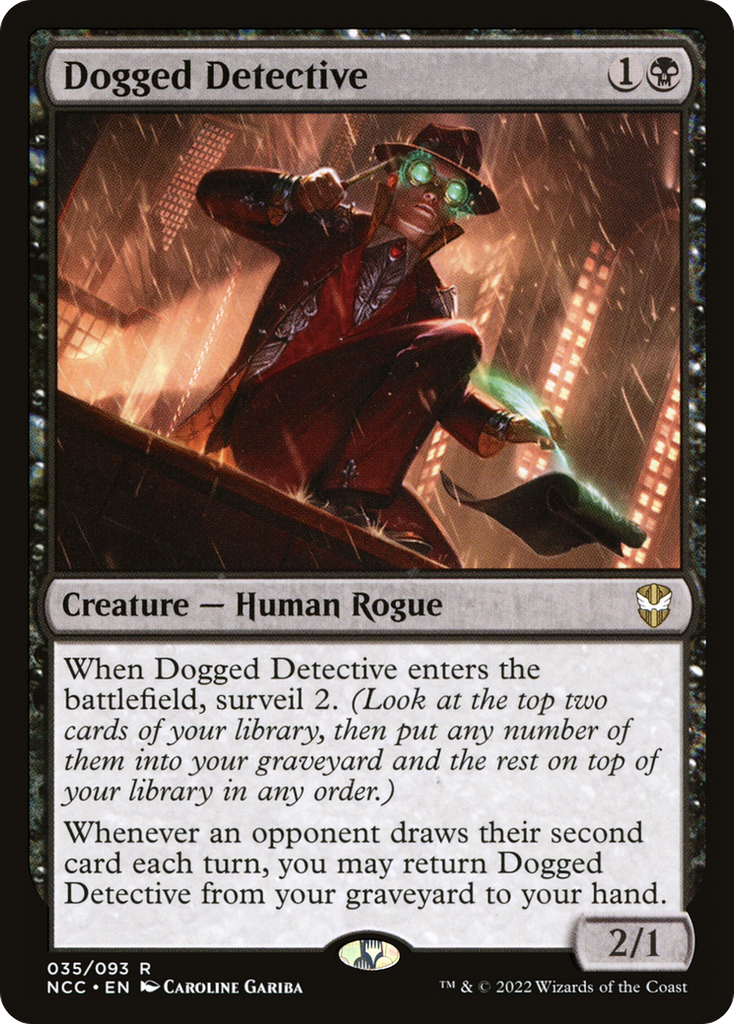 Magic: The Gathering - Dogged Detective - New Capenna Commander