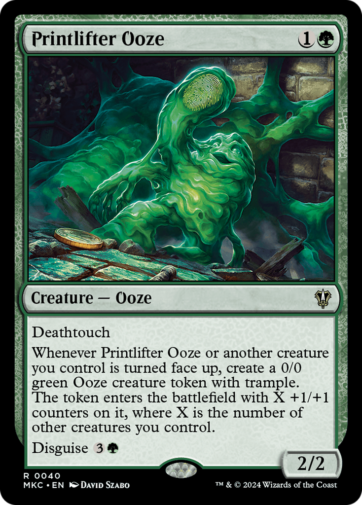 Magic: The Gathering - Printlifter Ooze - Murders at Karlov Manor Commander