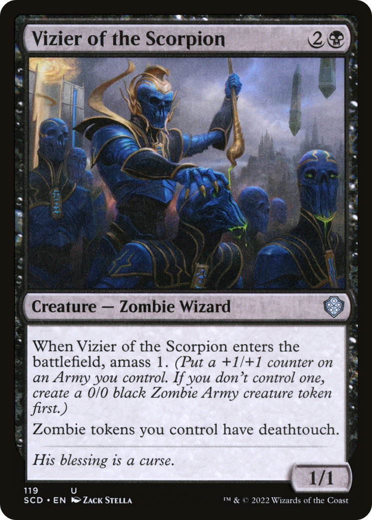 Magic: The Gathering - Vizier of the Scorpion - Starter Commander Decks