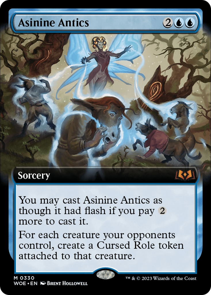 Magic: The Gathering - Asinine Antics Foil - Wilds of Eldraine