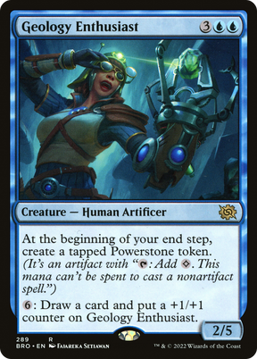 Magic: The Gathering - Geology Enthusiast Foil - The Brothers' War