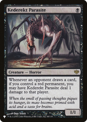 Magic: The Gathering - Kederekt Parasite - The List