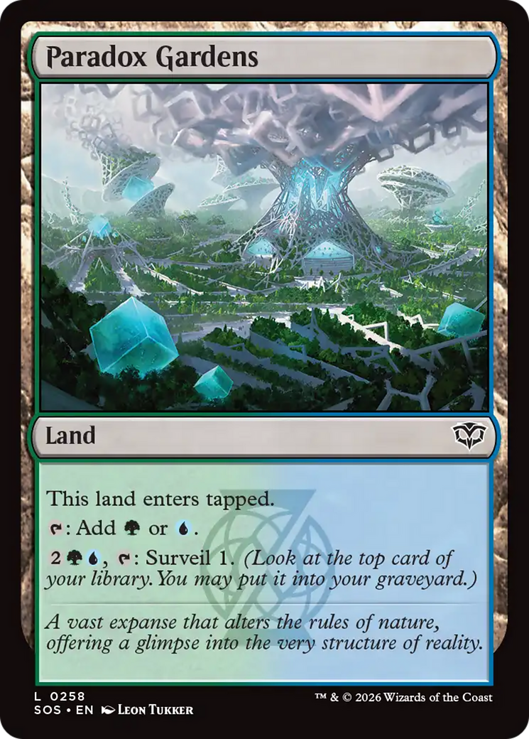 Magic: The Gathering - Paradox Gardens - Secrets of Strixhaven