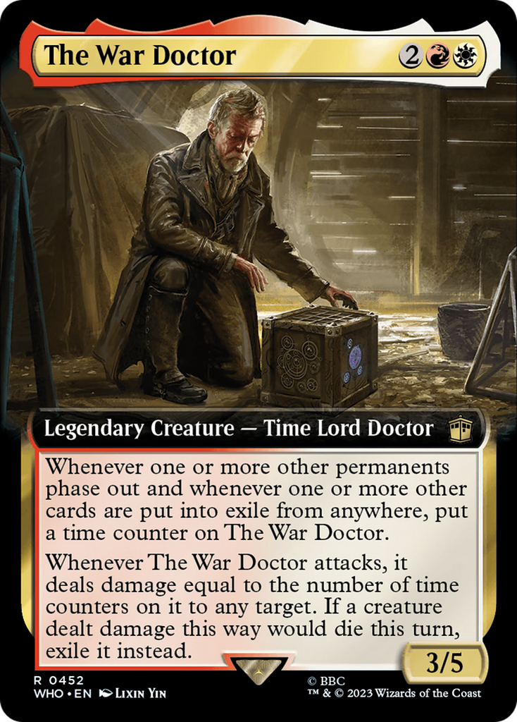 Magic: The Gathering - The War Doctor Foil - Doctor Who