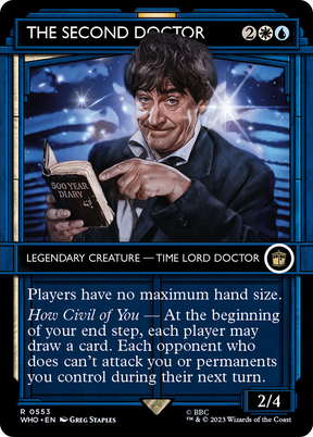 Magic: The Gathering - The Second Doctor - Doctor Who