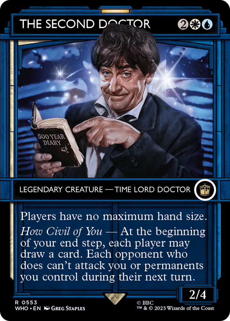 Magic: The Gathering - The Second Doctor Foil - Doctor Who