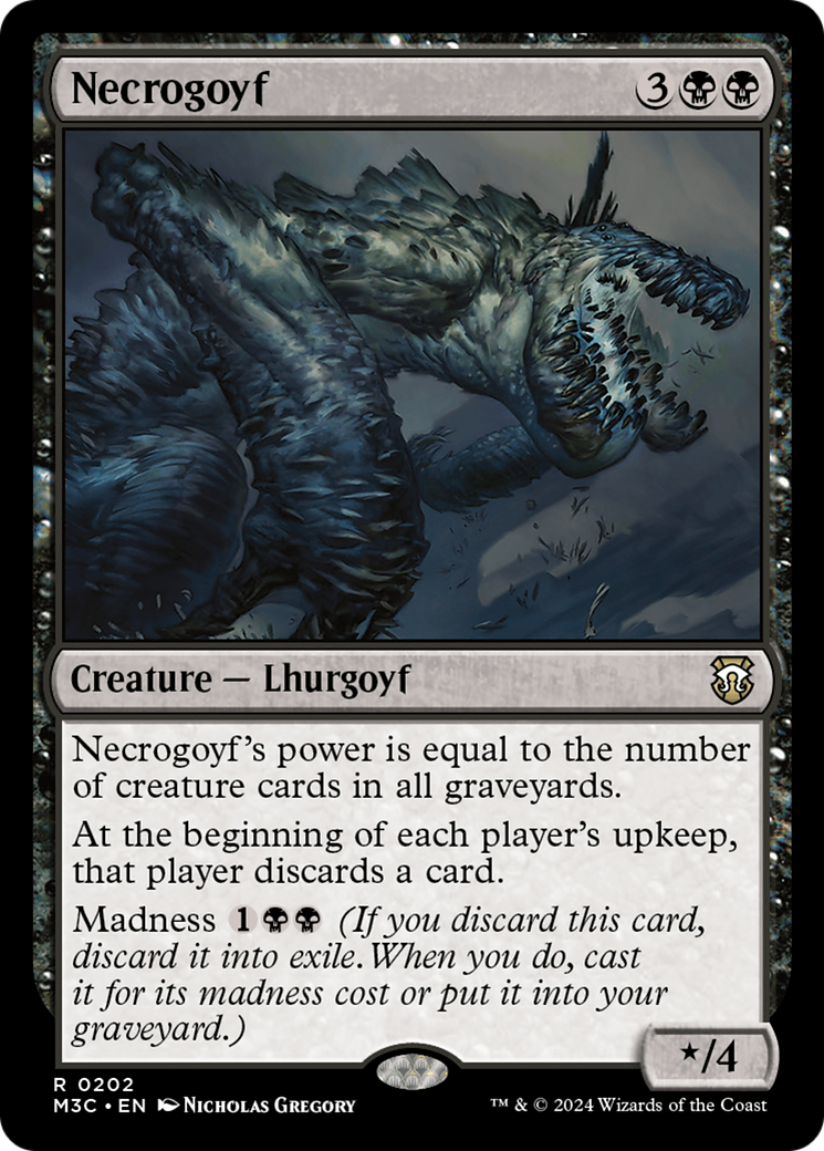 Magic: The Gathering - Necrogoyf - Modern Horizons 3 Commander