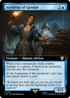 Magic: The Gathering - Archivist of Gondor - Tales of Middle-earth Commander