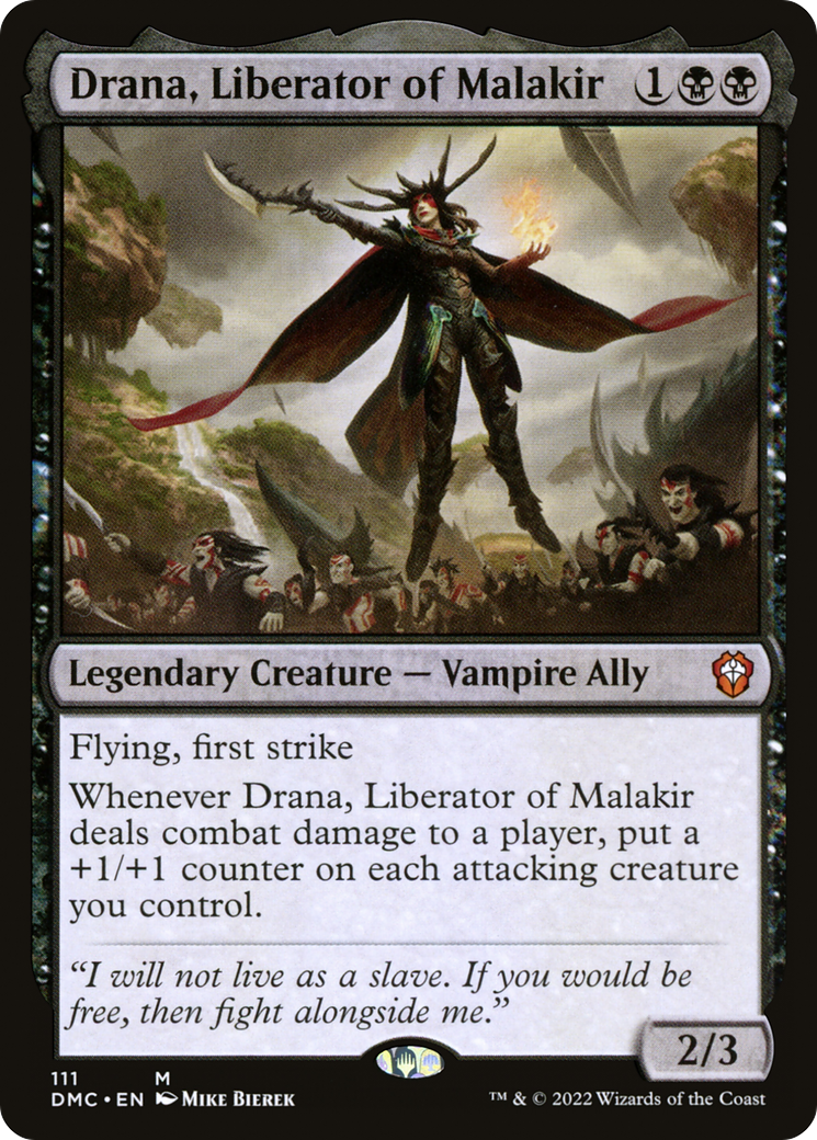 Magic: The Gathering - Drana, Liberator of Malakir - Dominaria United Commander