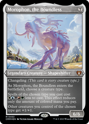 Magic: The Gathering - Morophon, the Boundless Foil - Commander Masters