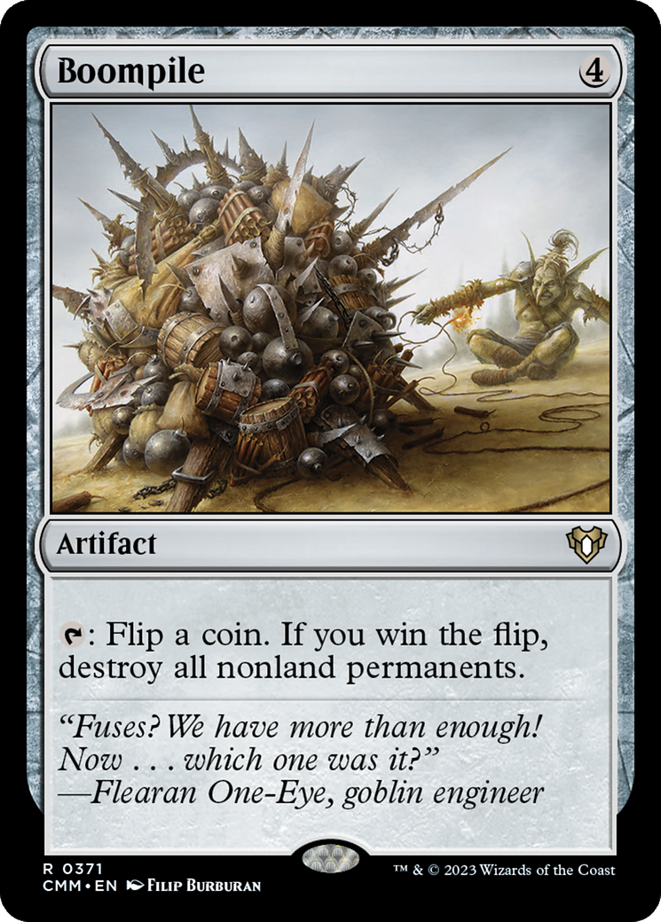Magic: The Gathering - Boompile Foil - Commander Masters