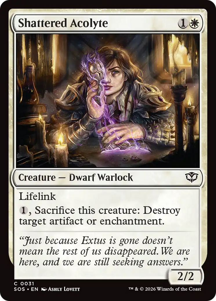 Magic: The Gathering - Shattered Acolyte - Secrets of Strixhaven