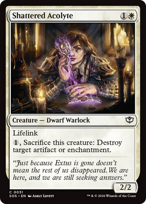 Magic: The Gathering - Shattered Acolyte - Secrets of Strixhaven