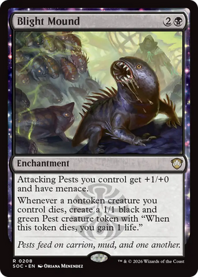 Magic: The Gathering - Blight Mound - Secrets of Strixhaven Commander