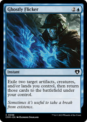 Magic: The Gathering - Ghostly Flicker - Commander Masters