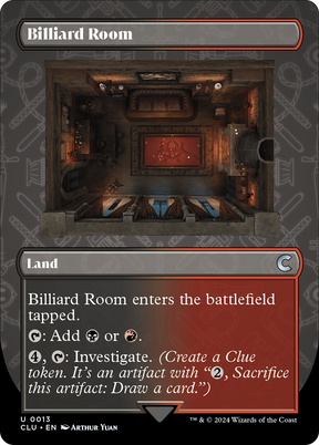 Magic: The Gathering - Billiard Room - Ravnica: Clue Edition