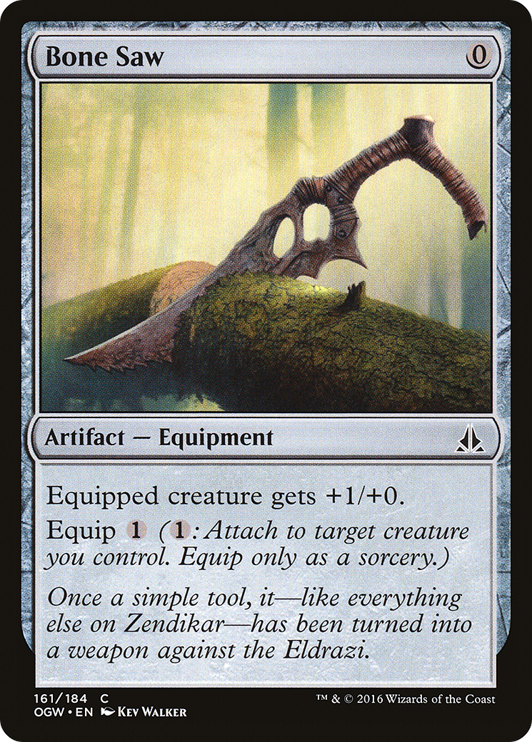 Magic: The Gathering - Bone Saw Foil - Oath of the Gatewatch