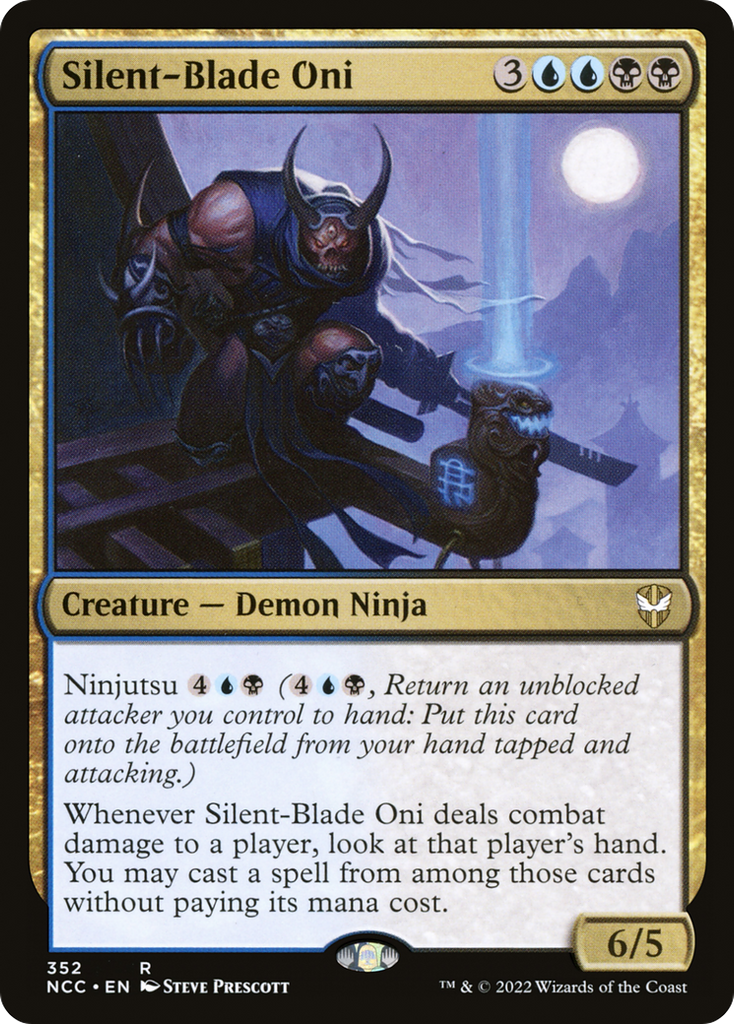 Magic: The Gathering - Silent-Blade Oni - New Capenna Commander