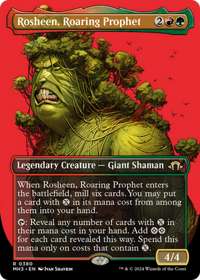 Magic: The Gathering - Rosheen, Roaring Prophet Foil - Modern Horizons 3