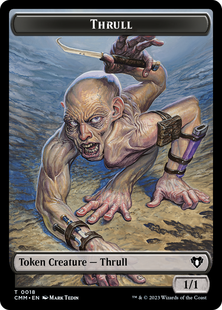 Magic: The Gathering - Thrull Token - Commander Masters Tokens