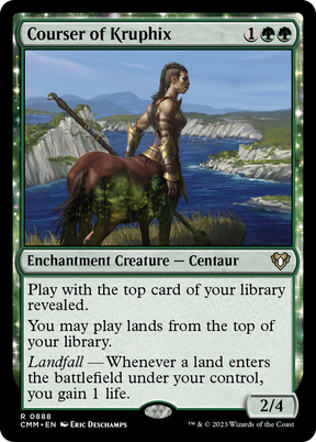 Magic: The Gathering - Courser of Kruphix - Commander Masters