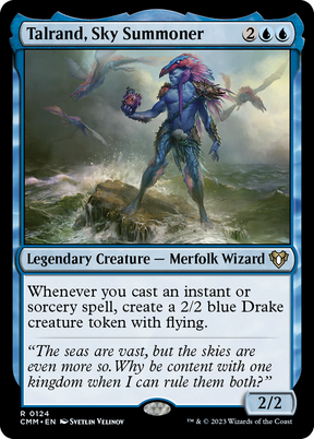 Magic: The Gathering - Talrand, Sky Summoner Foil - Commander Masters