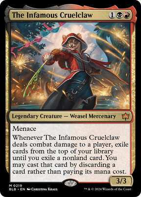 Magic: The Gathering - The Infamous Cruelclaw Foil - Bloomburrow