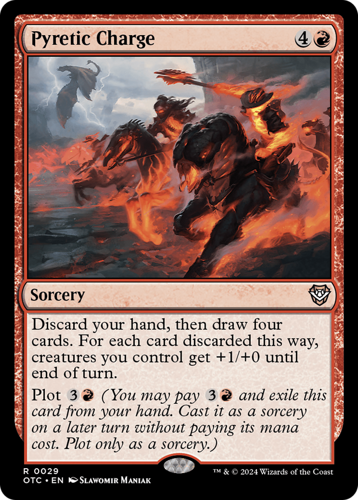 Magic: The Gathering - Pyretic Charge - Outlaws of Thunder Junction Commander